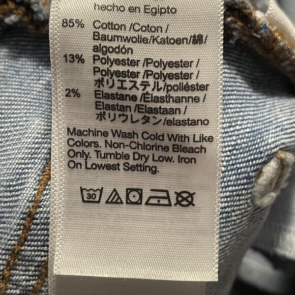 Madewell Jeans Womens 24 Light Wash Mid Rise Kick Out Denim Stretch Casual - Picture 7 of 13